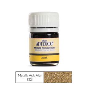 Artdeco Metalik Açık Altın 1221 25 ml Kumaş Boyası