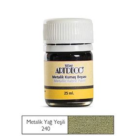 Artdeco Metalik Farblos 250 25 ml Kumaş Boyası