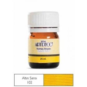 Artdeco Metalik Kırmızı 225 25 ml Kumaş Boyası