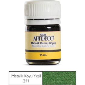 Artdeco Metalik Koyu Yeşil 241 25 ml Kumaş Boyası