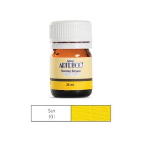Artdeco Metalik Sarı 223 25 ml Kumaş Boyası