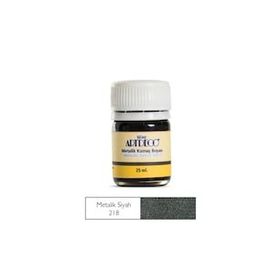 Artdeco Metalik Siyah 218 25 ml Kumaş Boyası