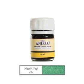 Artdeco Metalik Yeşil 227 25 ml Kumaş Boyası
