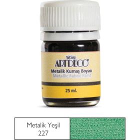 Artdeco Metalik Yeşil 227 25 ml Kumaş Boyası