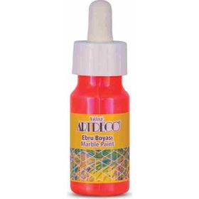 Artdeco Neon Turuncu 30 ml Ebru Boyası