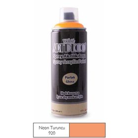 Artdeco Neon Turuncu 400 ml Akrilik Sprey Boya