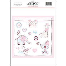 Artdeco No:20 17x25 cm Desen Kolay Transfer Kağıdı