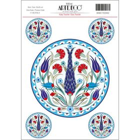 Artdeco No:4 35 x 50 cm Desen Kolay Transfer
