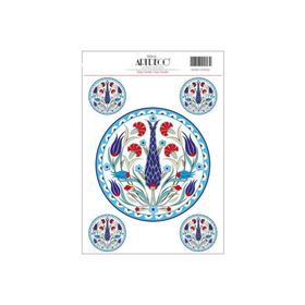Artdeco No:4 35 x 50 cm Desen Kolay Transfer