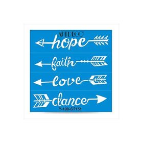 Artdeco Oklar 151 30x30 cm Stencil