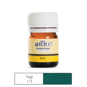 Artdeco Petrol Yeşili 25 ml Kumaş Boyası