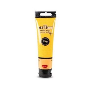 Artdeco Plus Sarı 408 100 ml Tüp Akrilik Boya