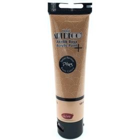 Artdeco Plus Tüp Altın Kahve 482 Metalik 100 ml Akrilik Boya