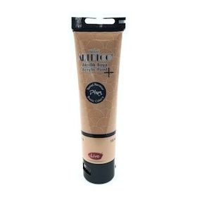 Artdeco Plus Tüp Altın Kahve 482 Metalik 100 ml Akrilik Boya