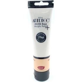 Artdeco Plus Tüp Çinko Beyazı 501 Metalik 100 ml Akrilik Boya