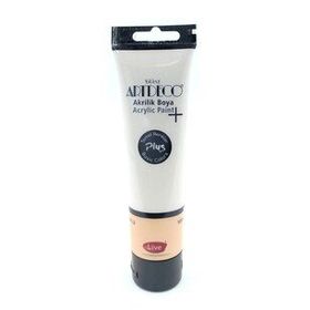 Artdeco Plus Tüp Çinko Beyazı 501 Metalik 100 ml Akrilik Boya