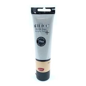 Artdeco Plus Tüp Gri 498 Metalik 100 ml Akrilik Boya
