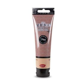 Artdeco Plus Tüp Kızıl Kahve 488 Metalik 100 ml Akrilik Boya