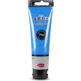 Artdeco Plus Tüp Mavi 443 Metalik 100 ml Akrilik Boya