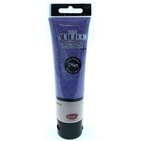 Artdeco Plus Tüp Mor 437 Metalik 100 ml Akrilik Boya