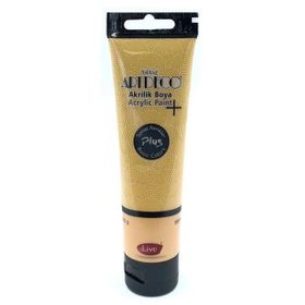 Artdeco Plus Tüp Napoli Sarısı 475 Metalik 100 ml Akrilik Boya