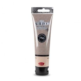 Artdeco Plus Tüp Sepya 492 Metalik 100 ml Akrilik Boya