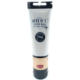 Artdeco Plus Tüp Sıcak Gri 494 Metalik 100 ml Akrilik Boya