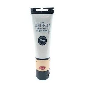 Artdeco Plus Tüp Sıcak Gri 494 Metalik 100 ml Akrilik Boya