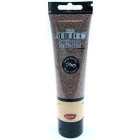 Artdeco Plus Tüp Toprak Kahve 486 Metalik 100 ml Akrilik Boya