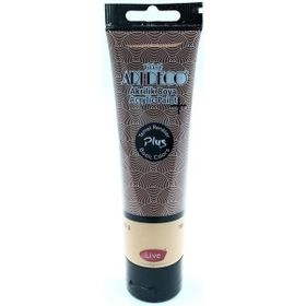 Artdeco Plus Tüp Toprak Kahve 486 Metalik 100 ml Akrilik Boya