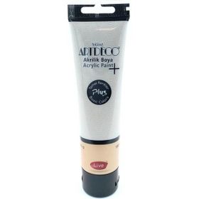 Artdeco Plus TüpOksit Kırmızı 490 Metalik 100 ml Akrilik Boya