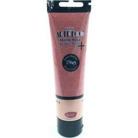 Artdeco Plus TüpOksit Kırmızı 490 Metalik 100 ml Akrilik Boya