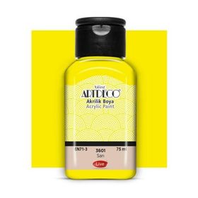 Artdeco Sarı 3601 75 ml Akrilik Boya