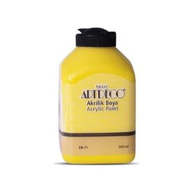 Artdeco Sarı 500 ml Akrilik Boya