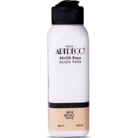 Artdeco Saten 140 ml Beyaz Akrilik Boya