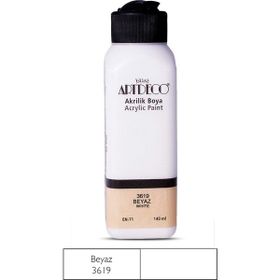 Artdeco Saten 140 ml Beyaz Akrilik Boya