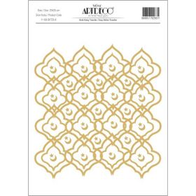 Artdeco Simli 25x35 cm Desen No:6 Kolay Transfer Kağıdı