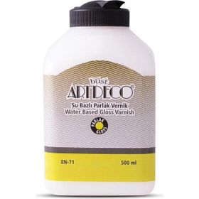 Artdeco Su Bazlı 500 ml Vernik