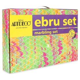 Artdeco Y-016 Es-2 5 Renk Ebru Başlangıç Seti