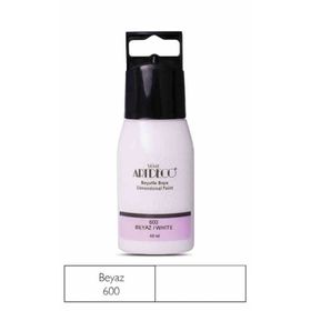 Artdeco Y-042C-0 Beyaz 60 ml Boyutlu Boya