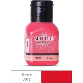 Artdeco Y-070A-3016 Kırmızı 25 ml Akrilik Boya