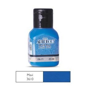 Artdeco Y-070A-3610 Mavi 25 ml Akrilik Boya