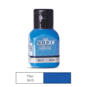 Artdeco Y-070A-3610 Mavi 25 ml Akrilik Boya
