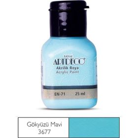 Artdeco Y-070A-3677 25 ml Gök Mavi Akrilik Boya