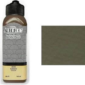 Artdeco Y-070R-3045 Kakao 140 ml Akrilik Boya