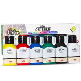 Artdeco Y-118I-AS2 6x75 ml Pastel Renkler Parmak Boyası Seti