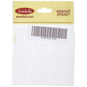 Artebella 10x10 cm E-20 Stencil Şablon