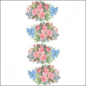 Artebella 10x25 cm 6111K Koyu Zemin Mixart Kolay Transfer