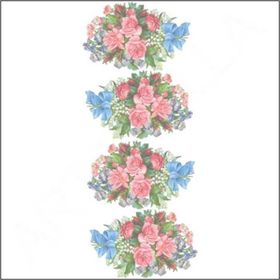 Artebella 10x25 cm 6111K Koyu Zemin Mixart Kolay Transfer