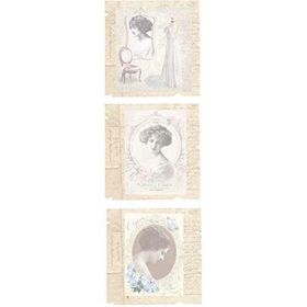 Artebella 10x25 cm 6168K Koyu Zemin Mixart Kolay Transfer